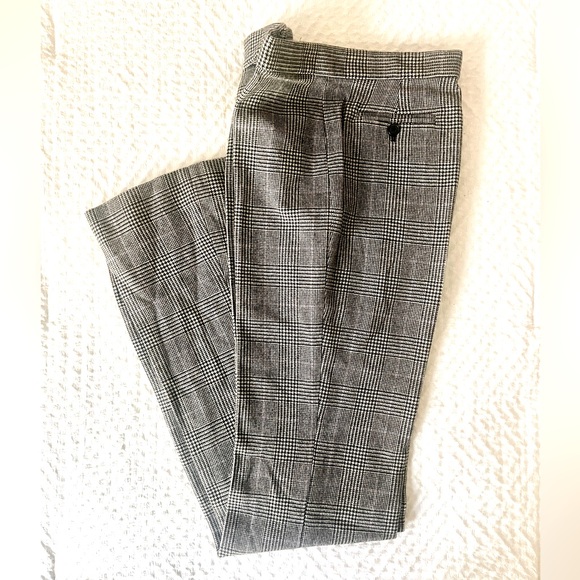 Ralph Lauren Purple Label 100% Wool Plaid pant. Size 2. - Picture 2 of 12